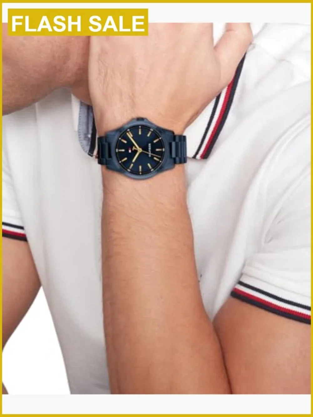 Men's Stainless Steel Quartz Watch Water Resistant